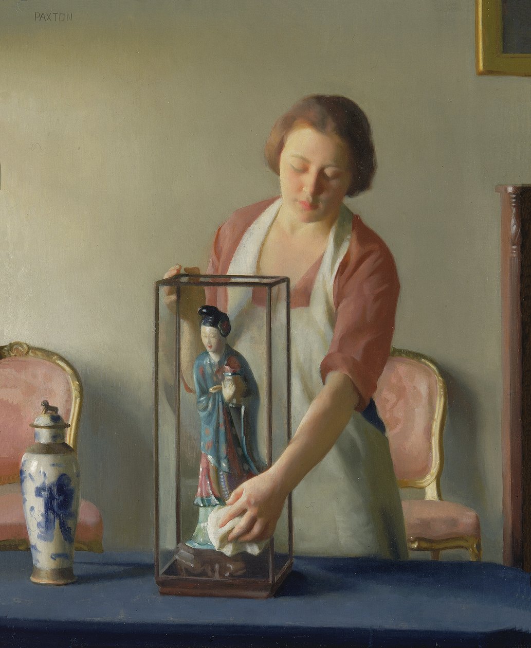 A figura, 1921. alkotó: William McGregor Paxton