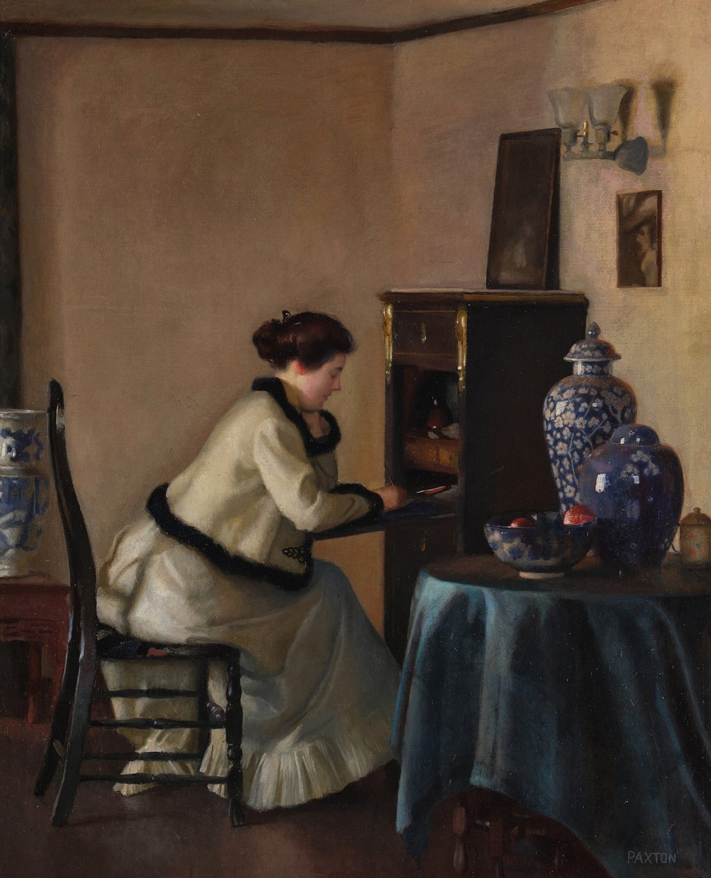 A levél alkotó: William McGregor Paxton