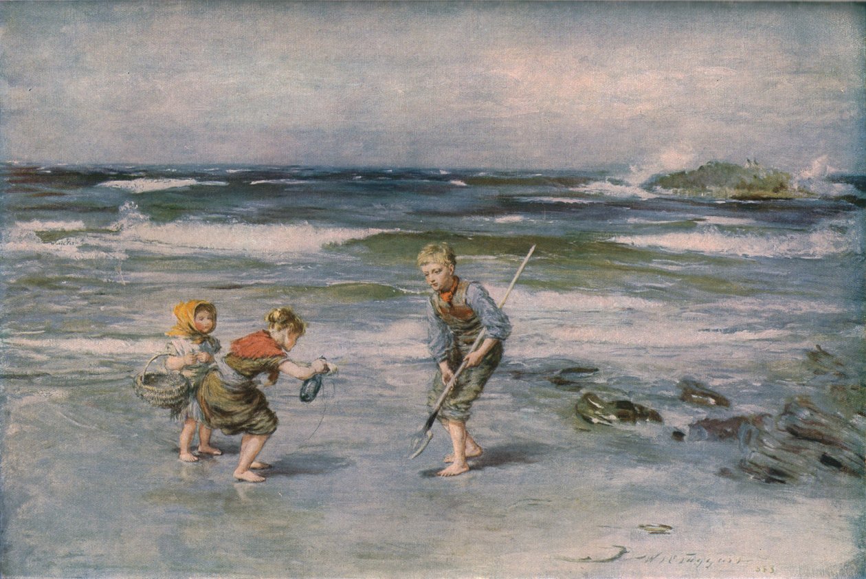 Üzenet a tengerből, 1883, c1930. alkotó: William McTaggart