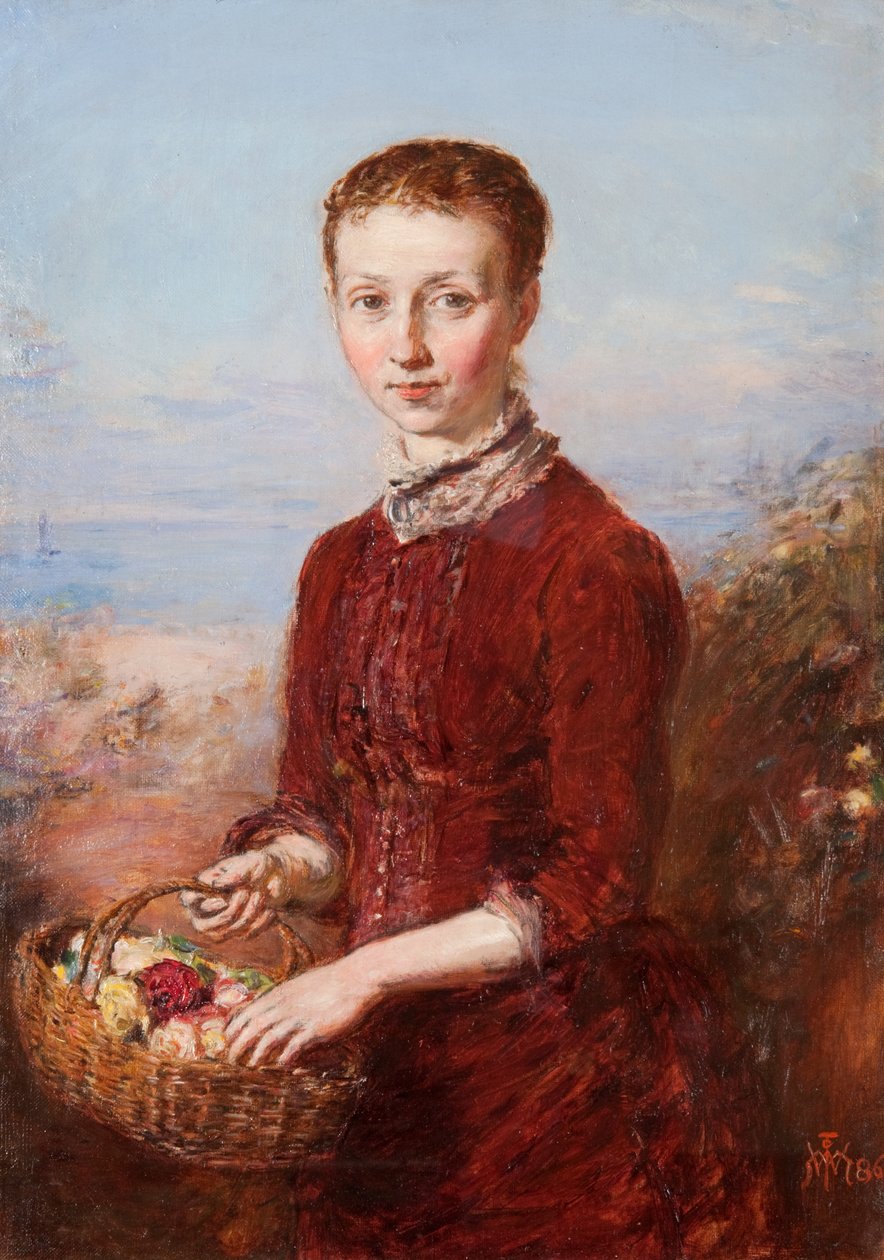 Vágott rózsák alkotó: William McTaggart