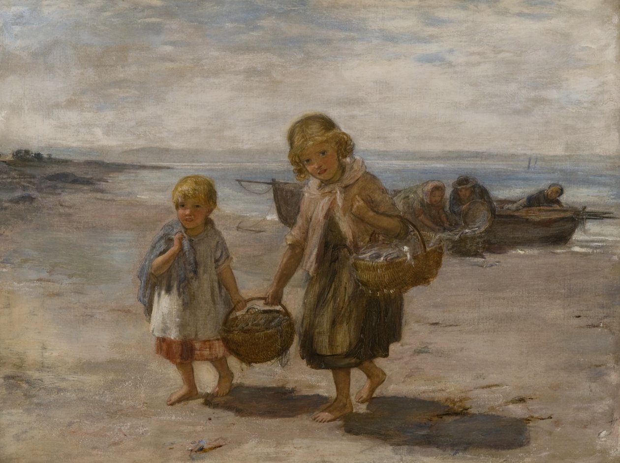 Hal a csónakból alkotó: William McTaggart