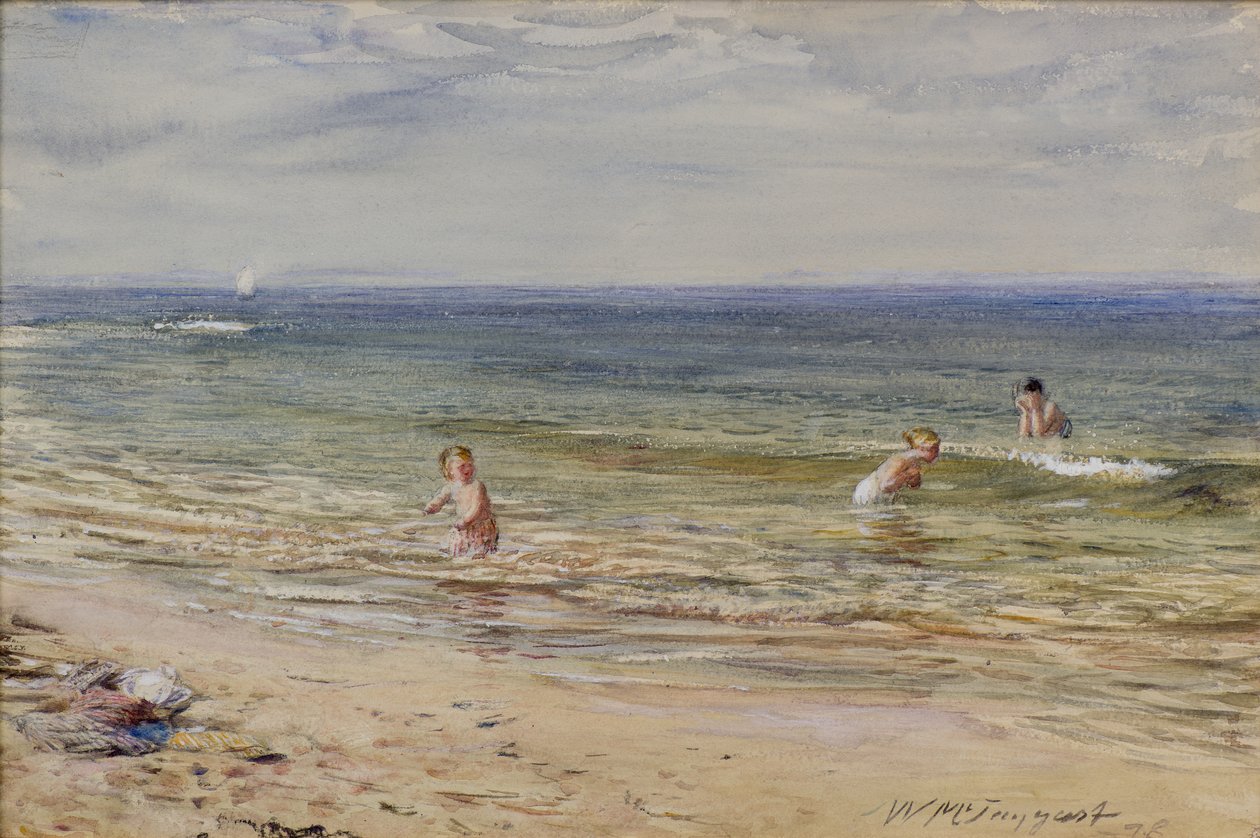 Fürdőző lányok alkotó: William McTaggart