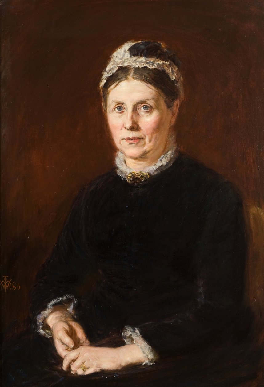 Mrs (James Guthrie) Orchar, Catherine Nicoll (1820-1916) alkotó: William McTaggart