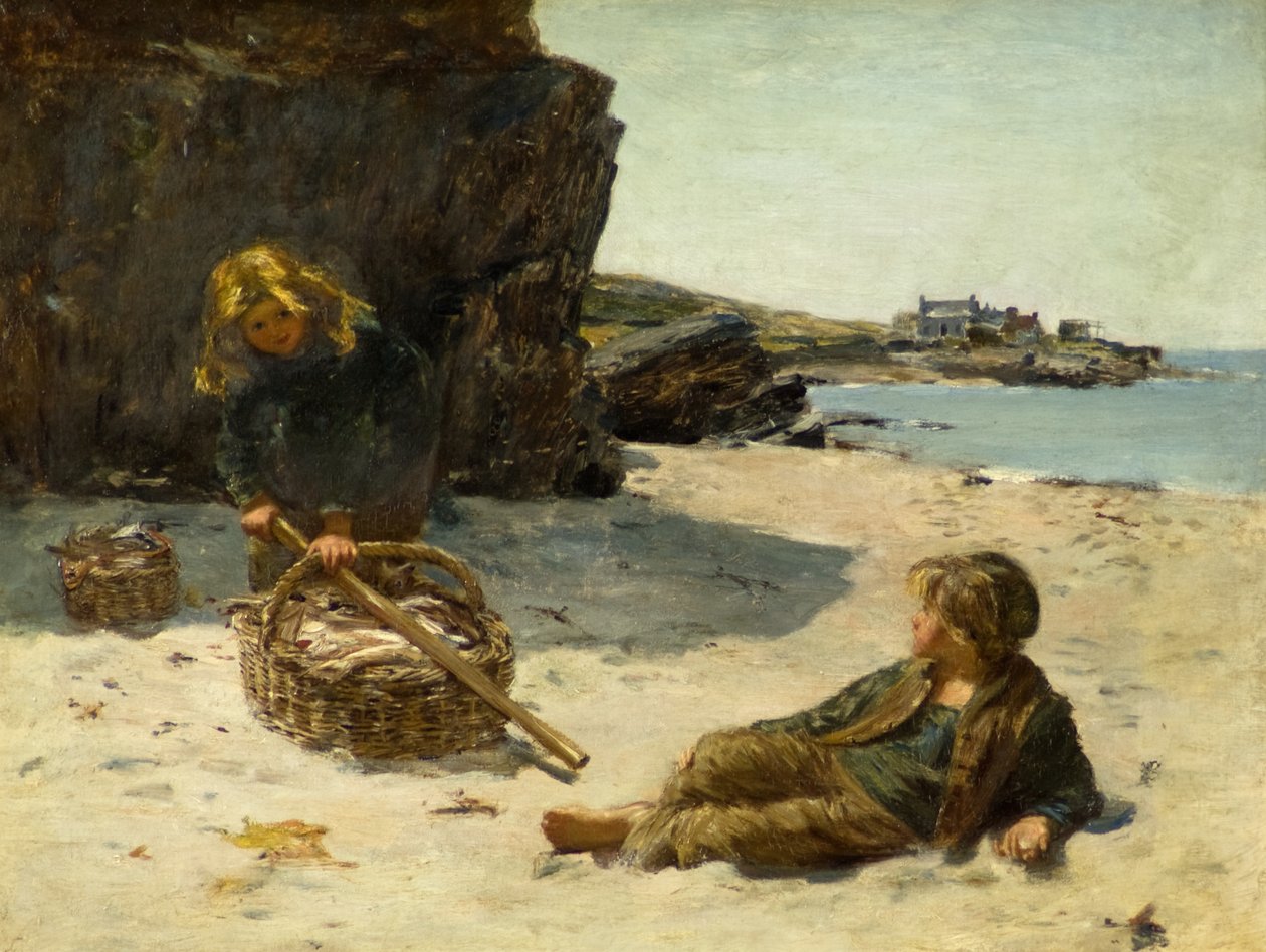 A fehér homokon alkotó: William McTaggart