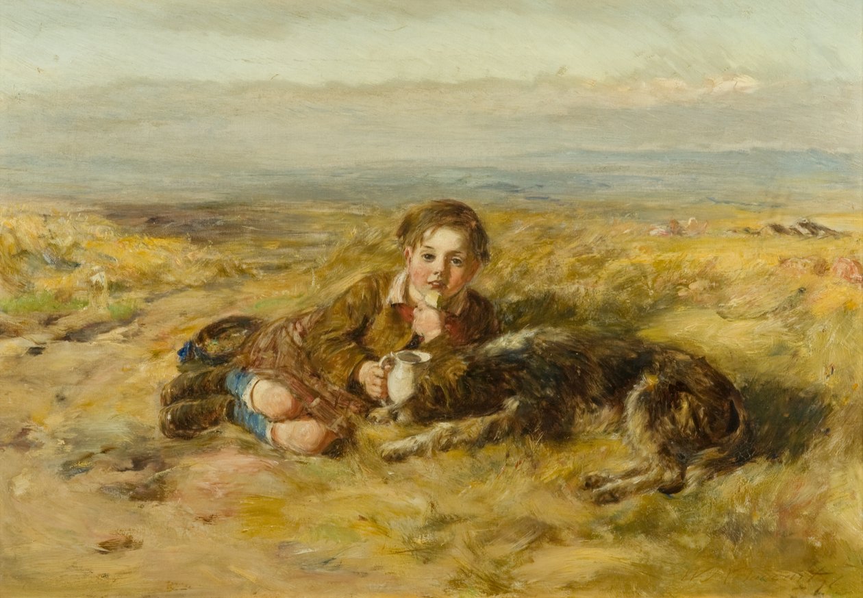 The Wee Herd Laddie [korábban Boy and Dog néven volt katalogizálva] alkotó: William McTaggart