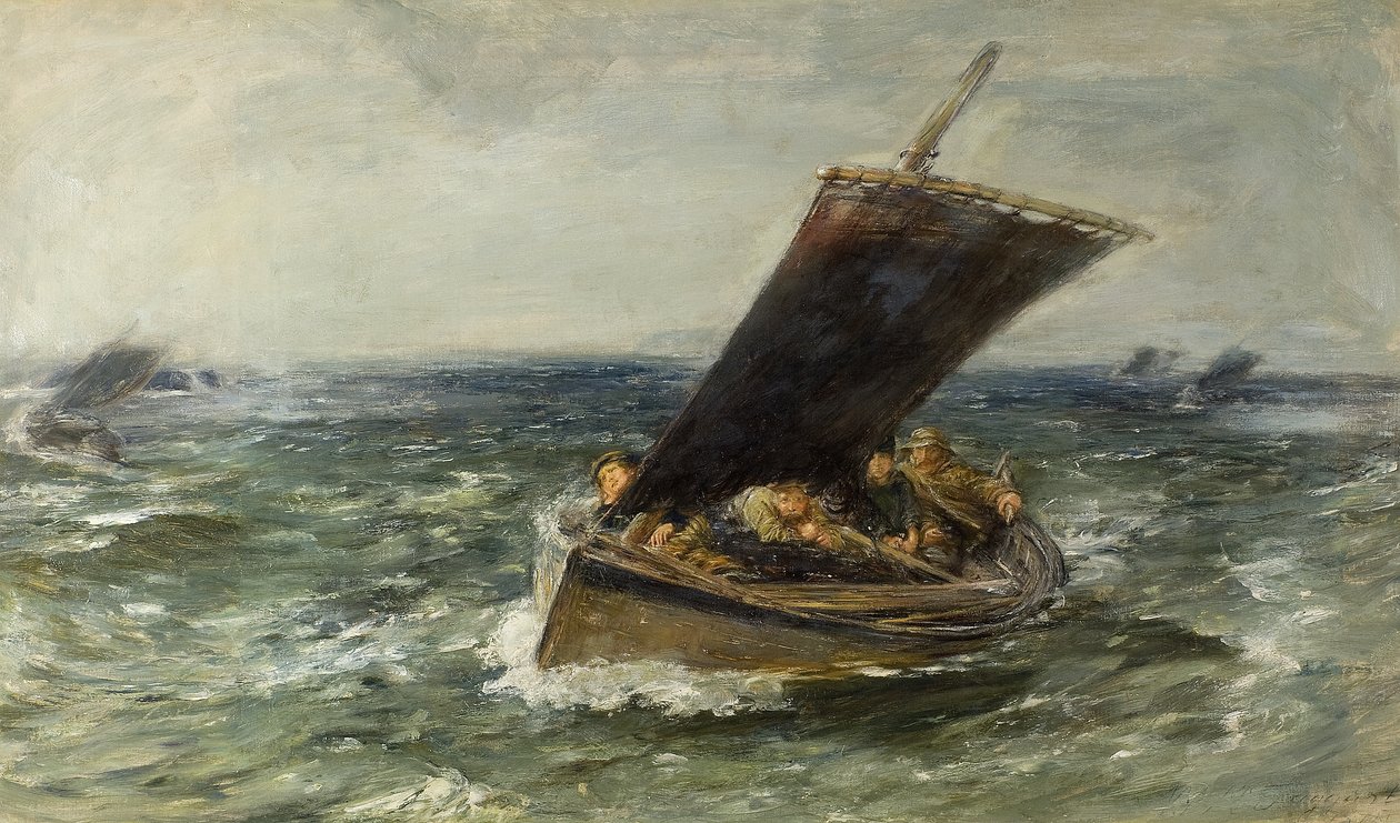 Szélen és Esőn keresztül alkotó: William McTaggart