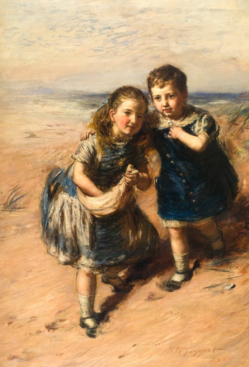 Fel a Homokhegyeken alkotó: William McTaggart