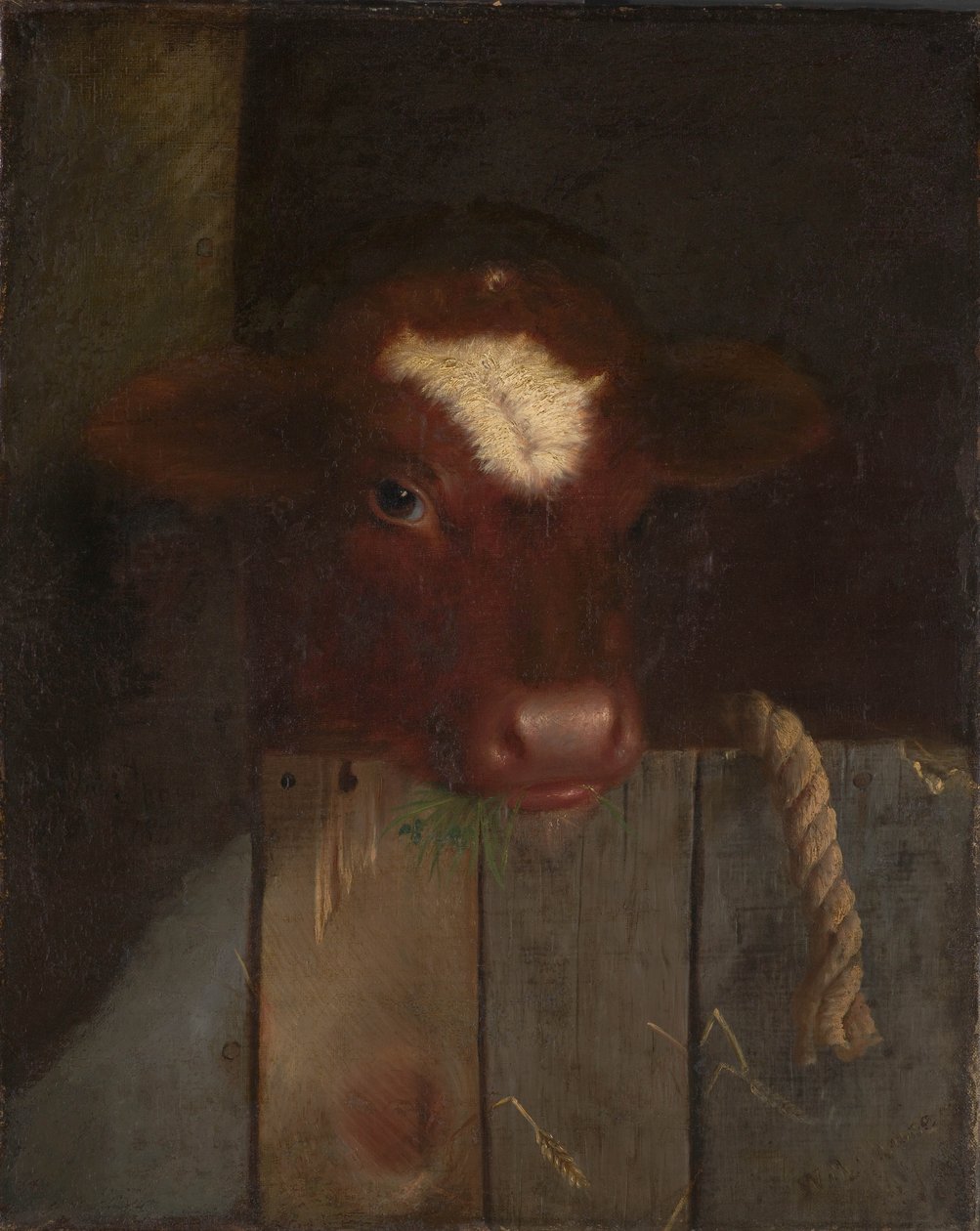 A családi tehén alkotó: William Merritt (after) Chase