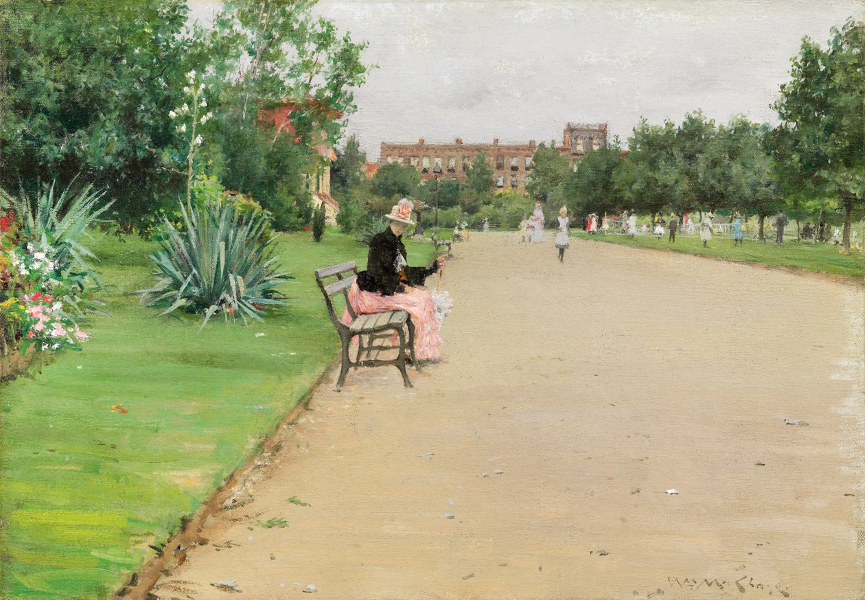 Városi park alkotó: William Merritt Chase