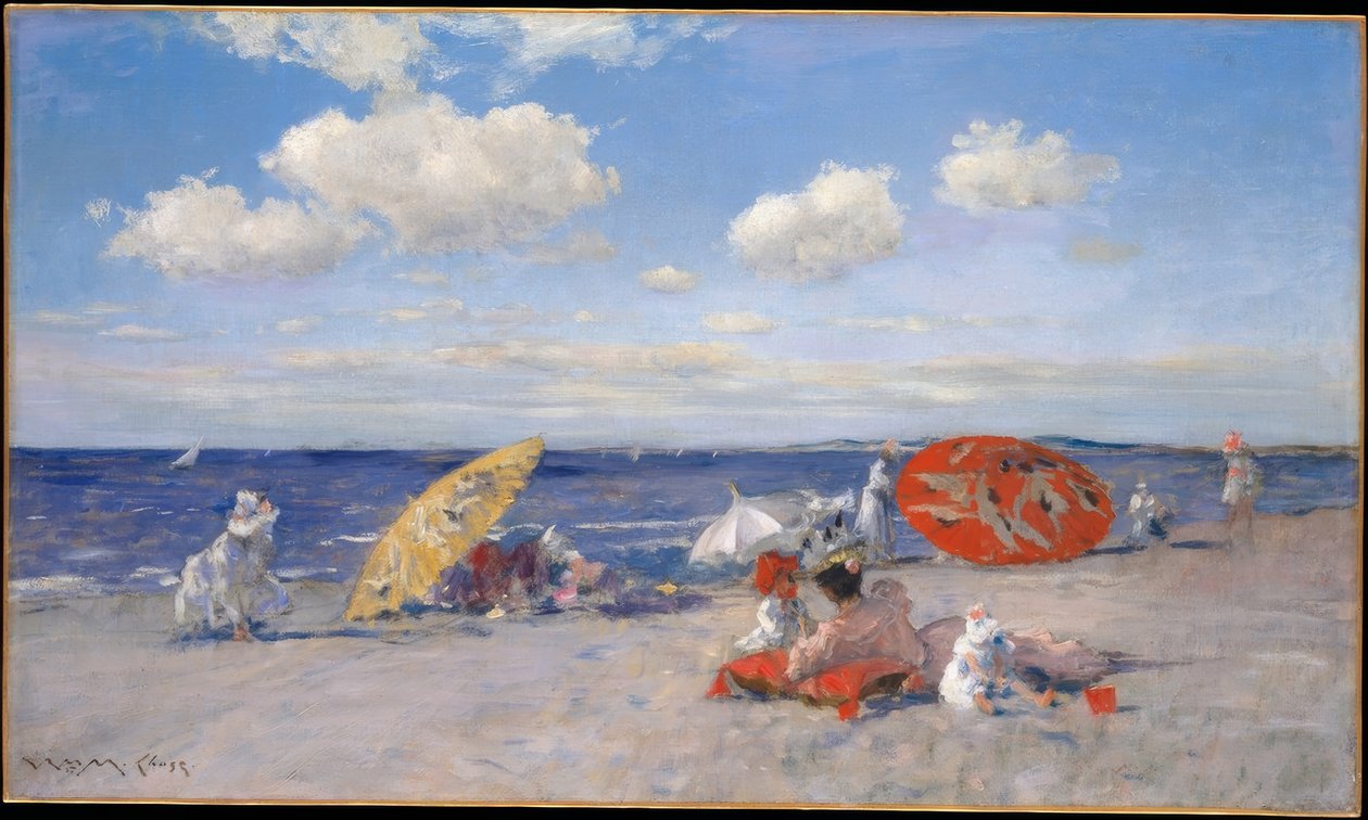 Am Meer alkotó: William Merritt Chase