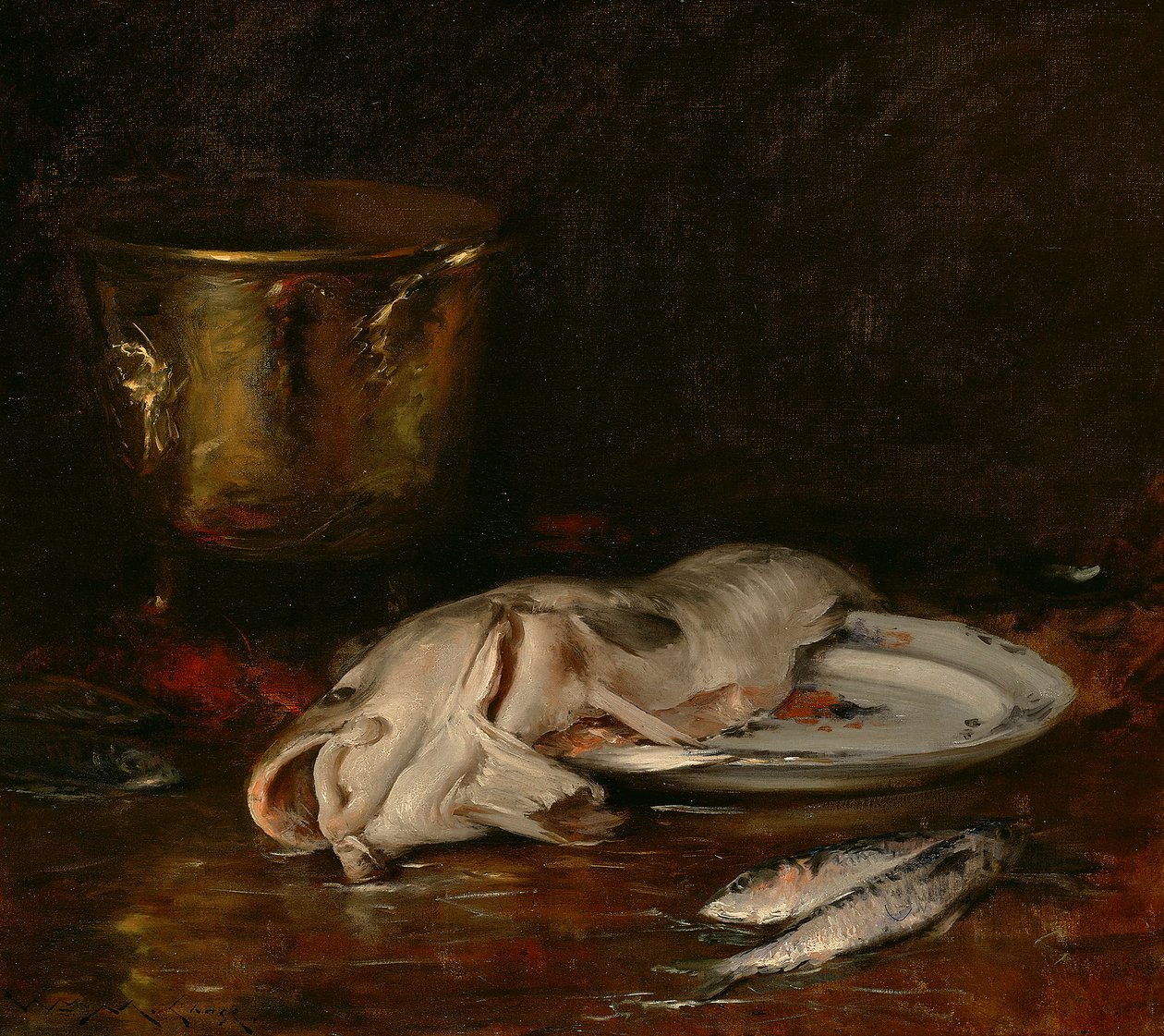 Egy angol tőkehal, 1904 alkotó: William Merritt Chase