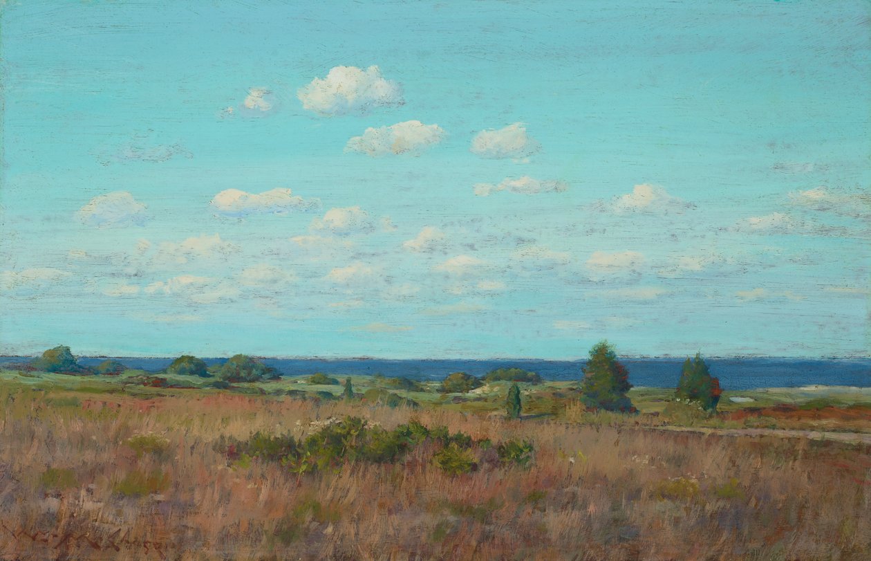 Ősz, 1895 körül (olaj, tábla) alkotó: William Merritt Chase