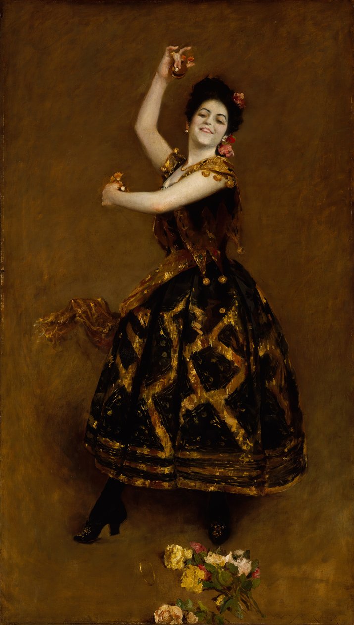 Carmencita, 1890. alkotó: William Merritt Chase