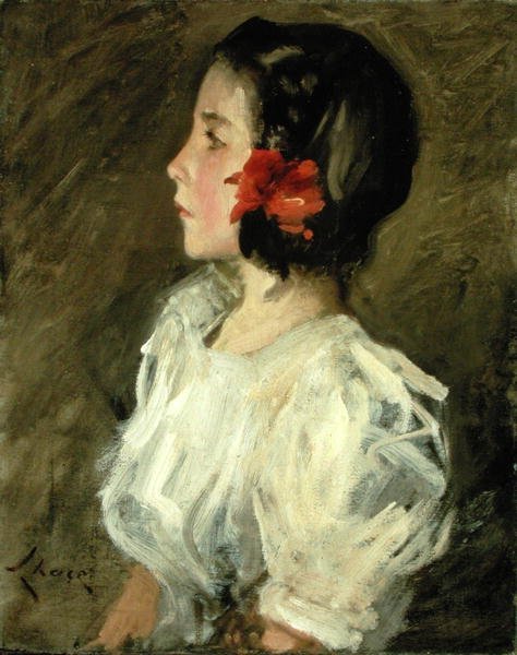 Dorothy (olaj, vászon) alkotó: William Merritt Chase