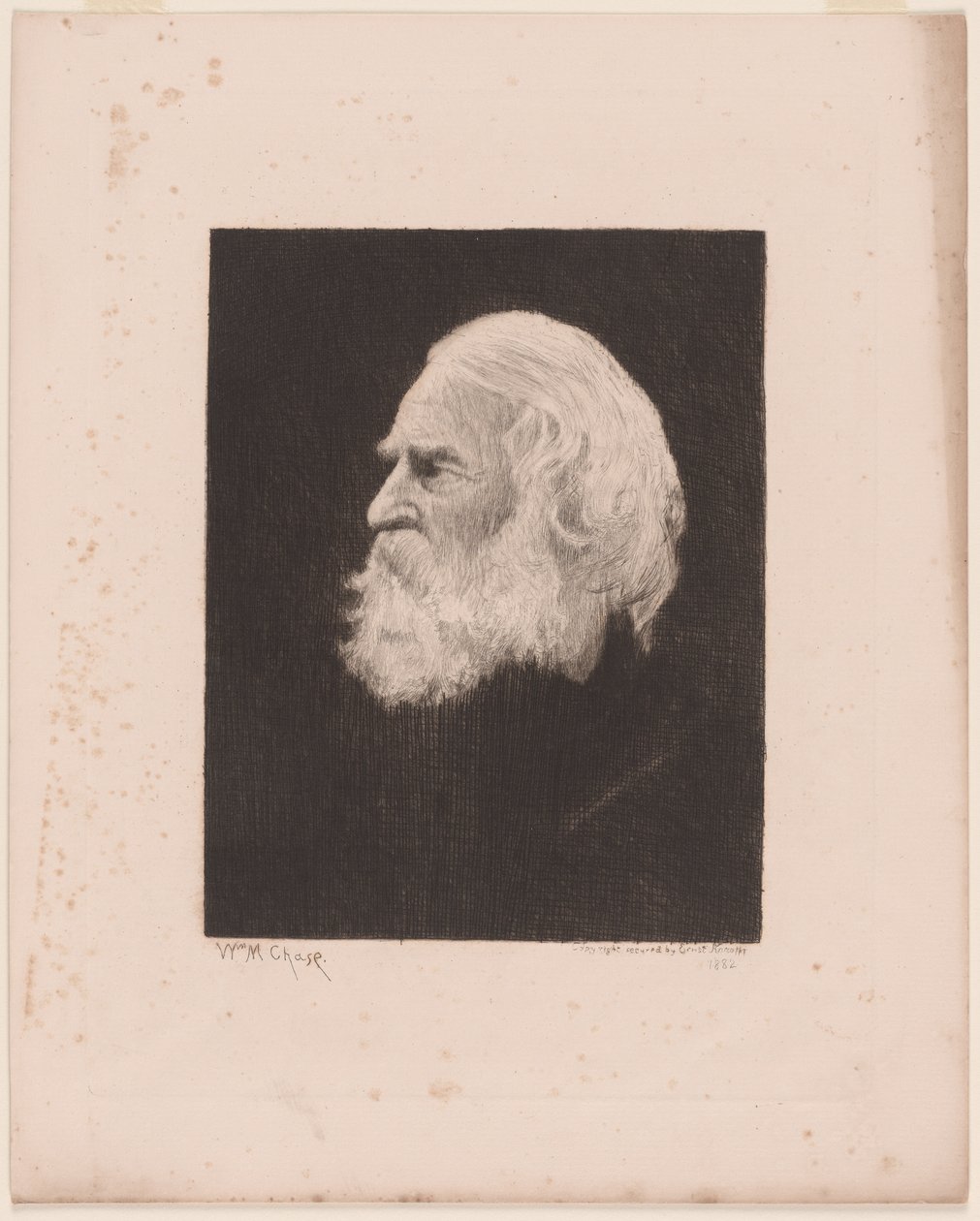 Henry Wadsworth Longfellow alkotó: William Merritt Chase