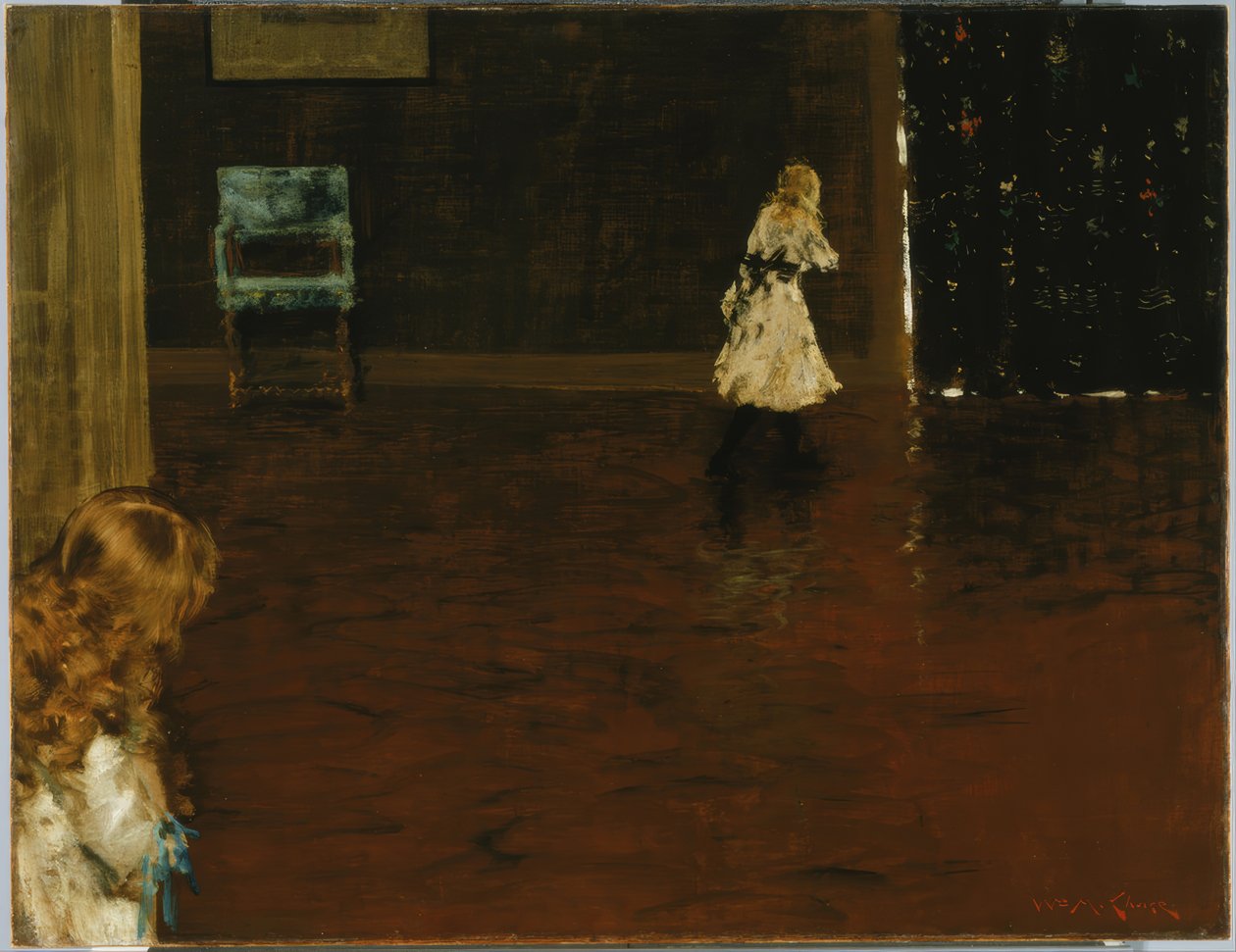 Bújócska alkotó: William Merritt Chase
