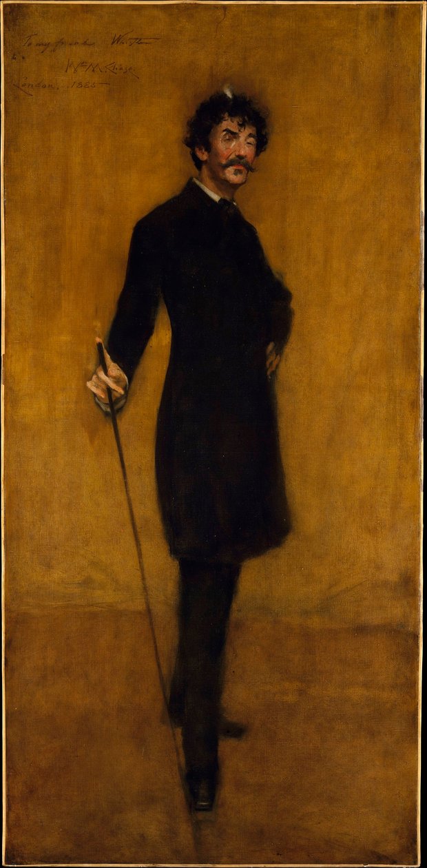 James Abbott McNeill Whistler alkotó: William Merritt Chase