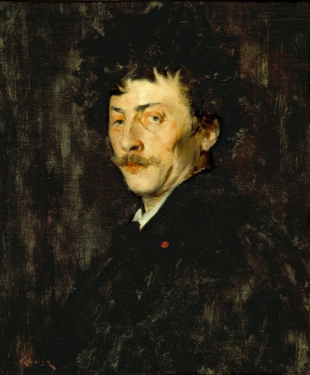 Pablo de Sarasate: Egy hegedűművész portréja alkotó: William Merritt Chase