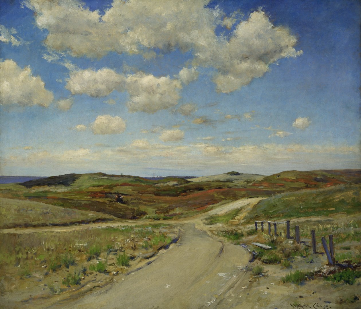 Shinnecock Hills alkotó: William Merritt Chase