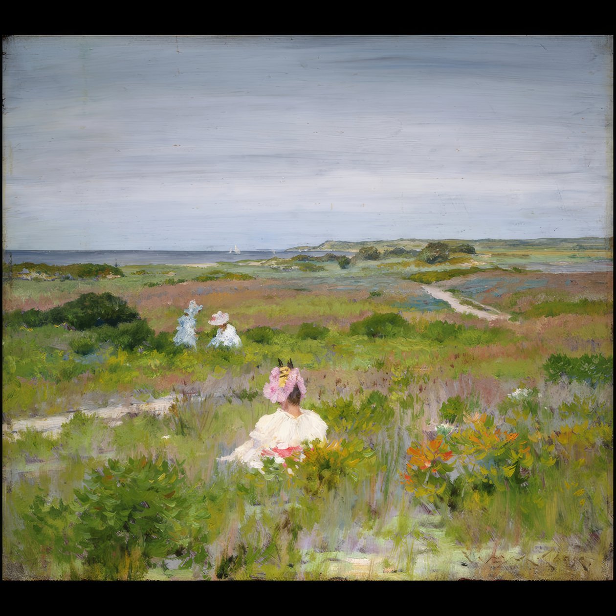 Shinnecock, Long Island alkotó: William Merritt Chase