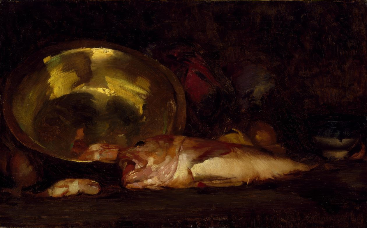 Csendélet alkotó: William Merritt Chase