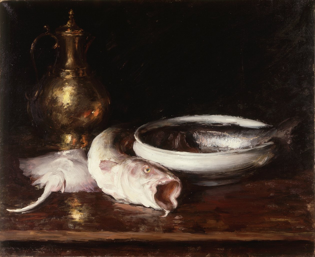 Csendélet, 1913 körüli (olaj, vászon) alkotó: William Merritt Chase