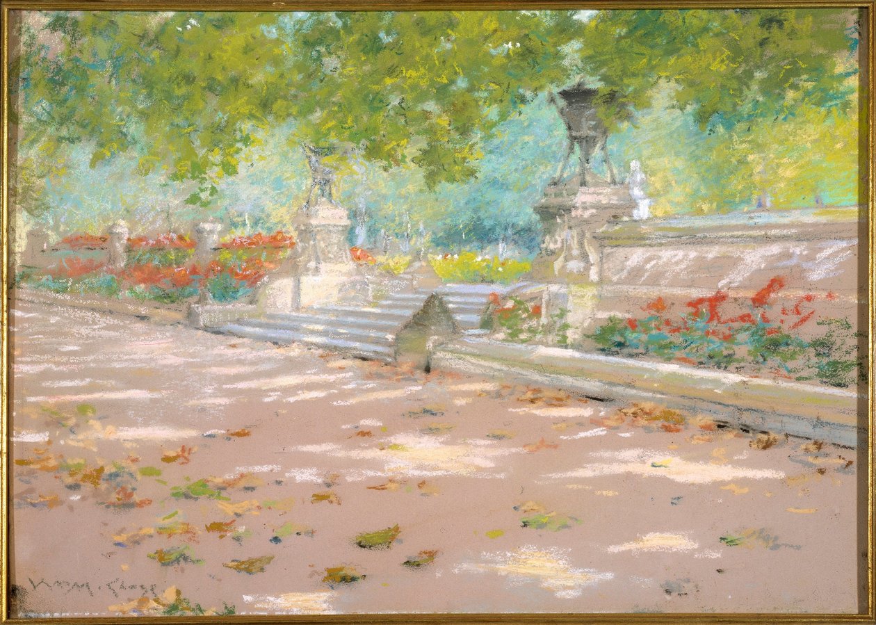 Terasz, Prospect Park alkotó: William Merritt Chase