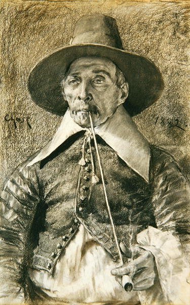 A Burgomaster alkotó: William Merritt Chase
