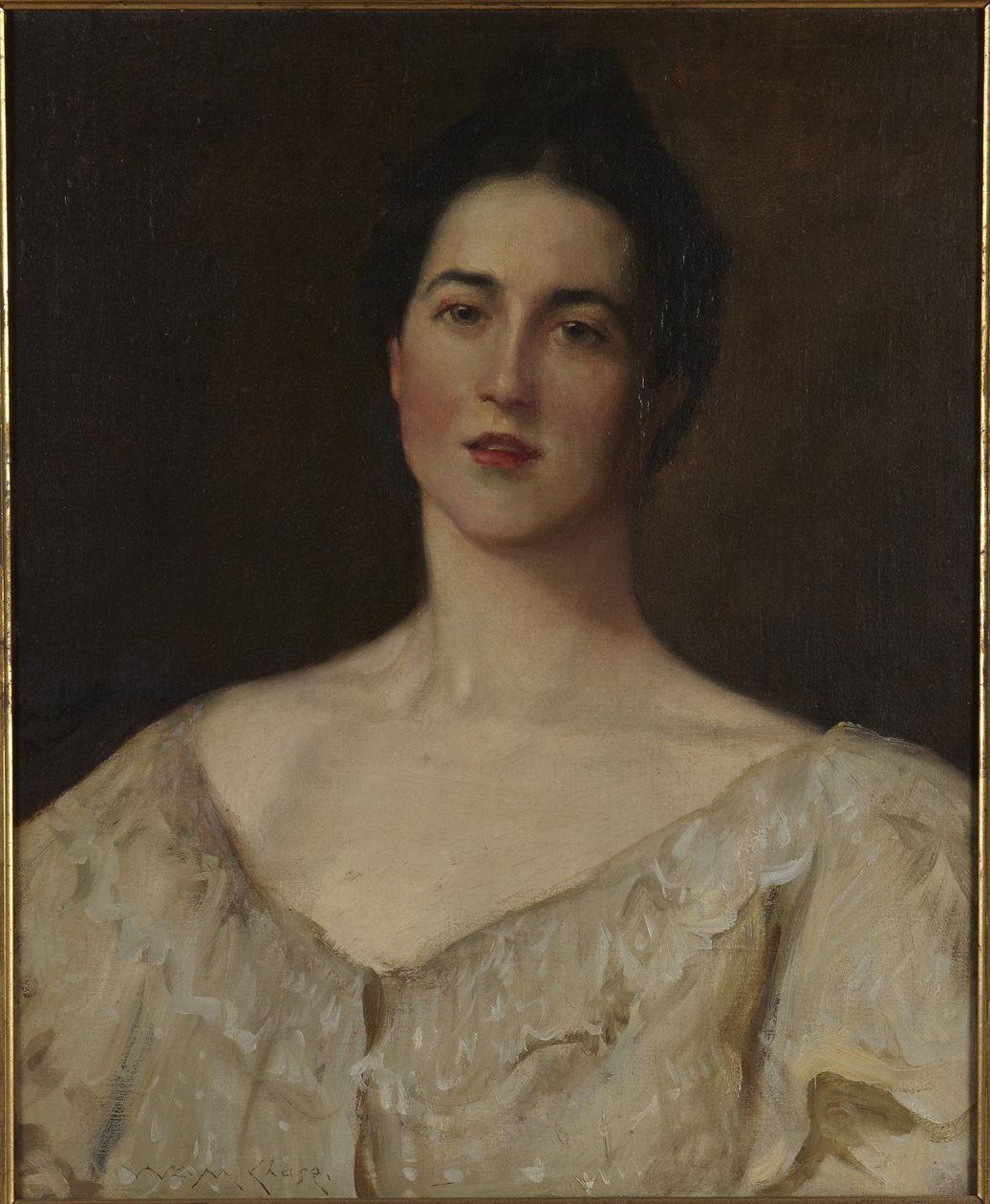 A méltóságteljes modell alkotó: William Merritt Chase