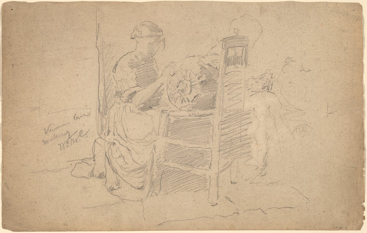 Velencei csipkekészítés, 19. század vége-XX. század eleje. alkotó: William Merritt Chase