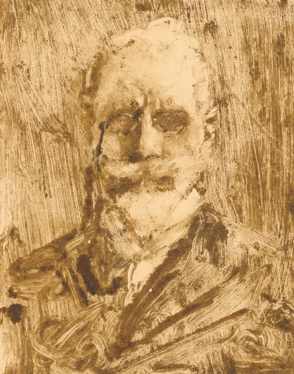 William Merritt Chase önarcképe alkotó: William Merritt Chase