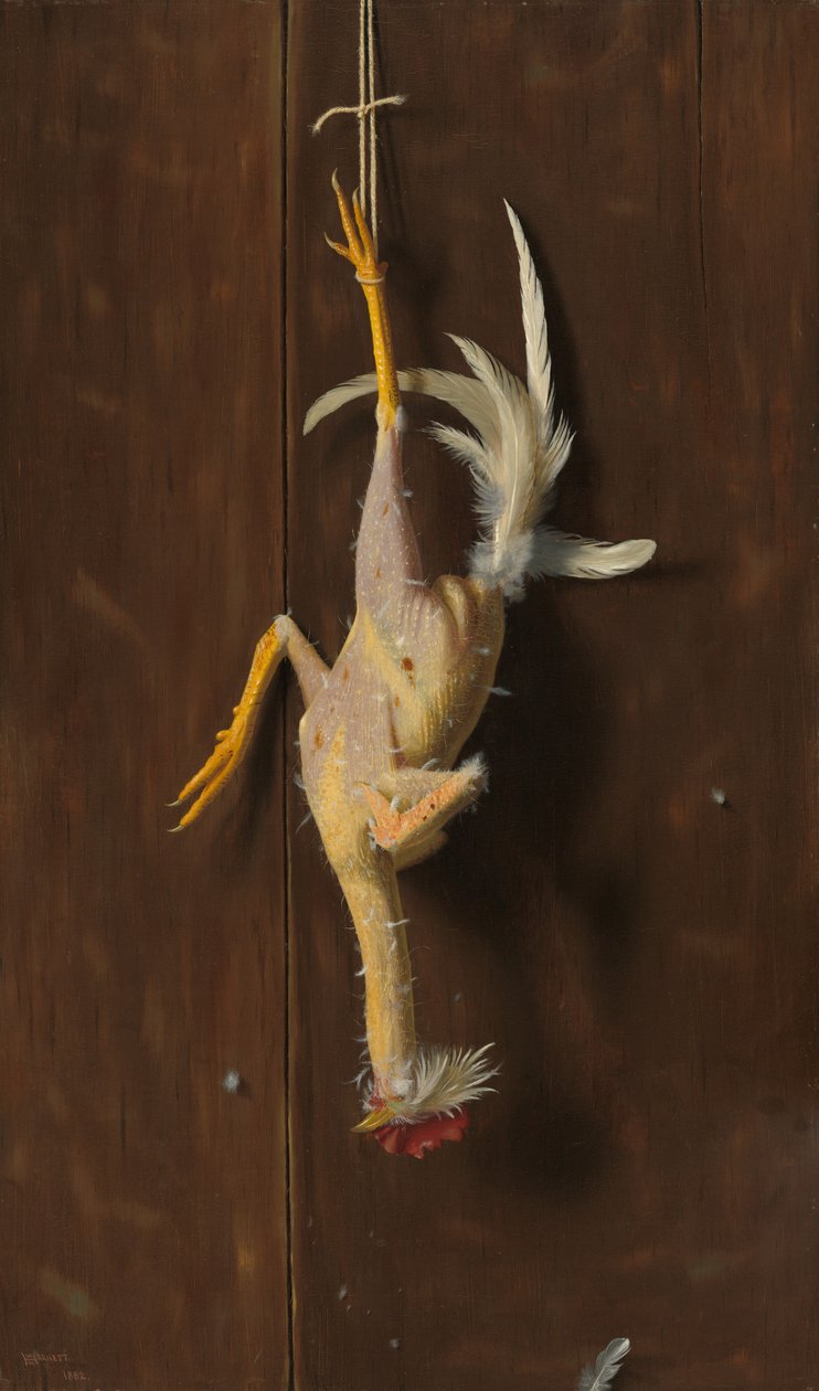 Tisztára kopasztott, 1882. alkotó: William Michael Harnett
