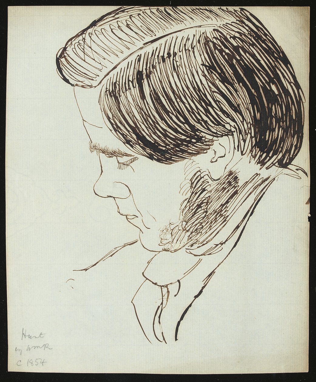 William Holman Hunt portréja, 1854 alkotó: William Michael Rossetti
