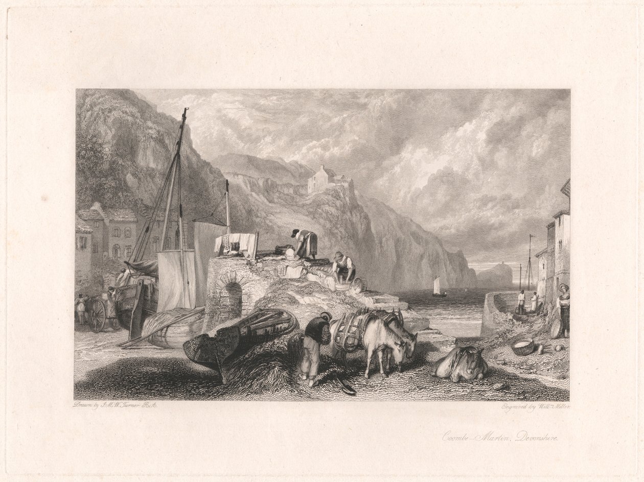 Combe-Martin, Devonshire alkotó: William Miller