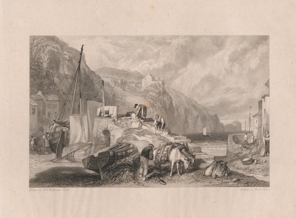 Combe-Martin, Devonshire alkotó: William Miller