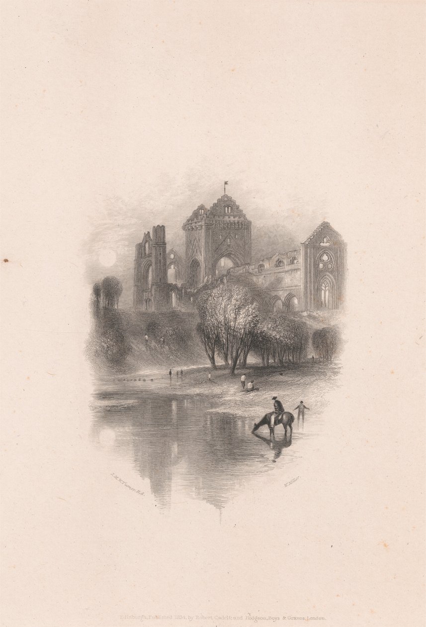 New Abbey, Dumfries közelében alkotó: William Miller