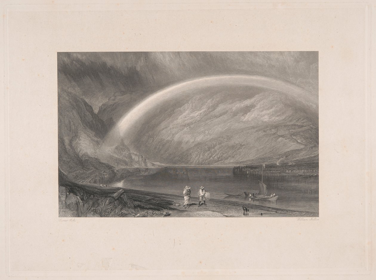 A Rajna – Osterspey és Feltzen alkotó: William Miller