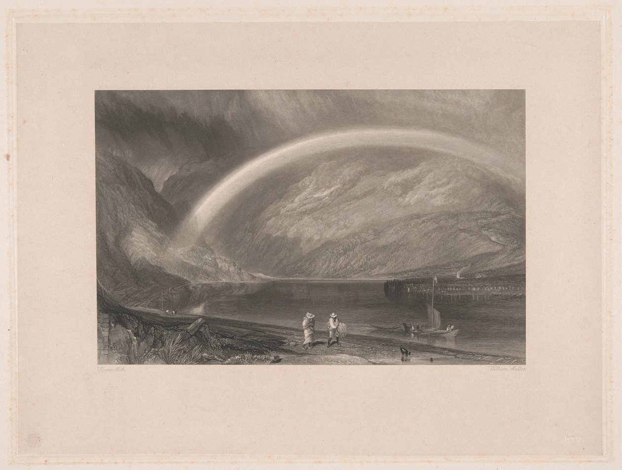 A Rajna – Osterspey és Feltzen alkotó: William Miller