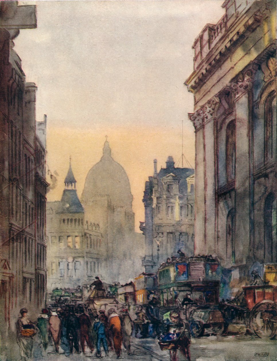 Cornhillből, 1906 alkotó: William Monk