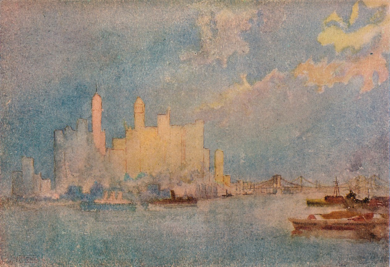 New York a hangból, 1913 alkotó: William Monk
