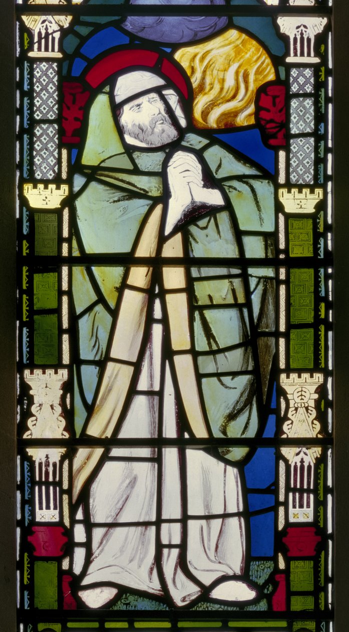 Banstead, All Saints, Morris Marshall & Faulkner & Co, William Morris, Ezekiel alkotó: William Morris