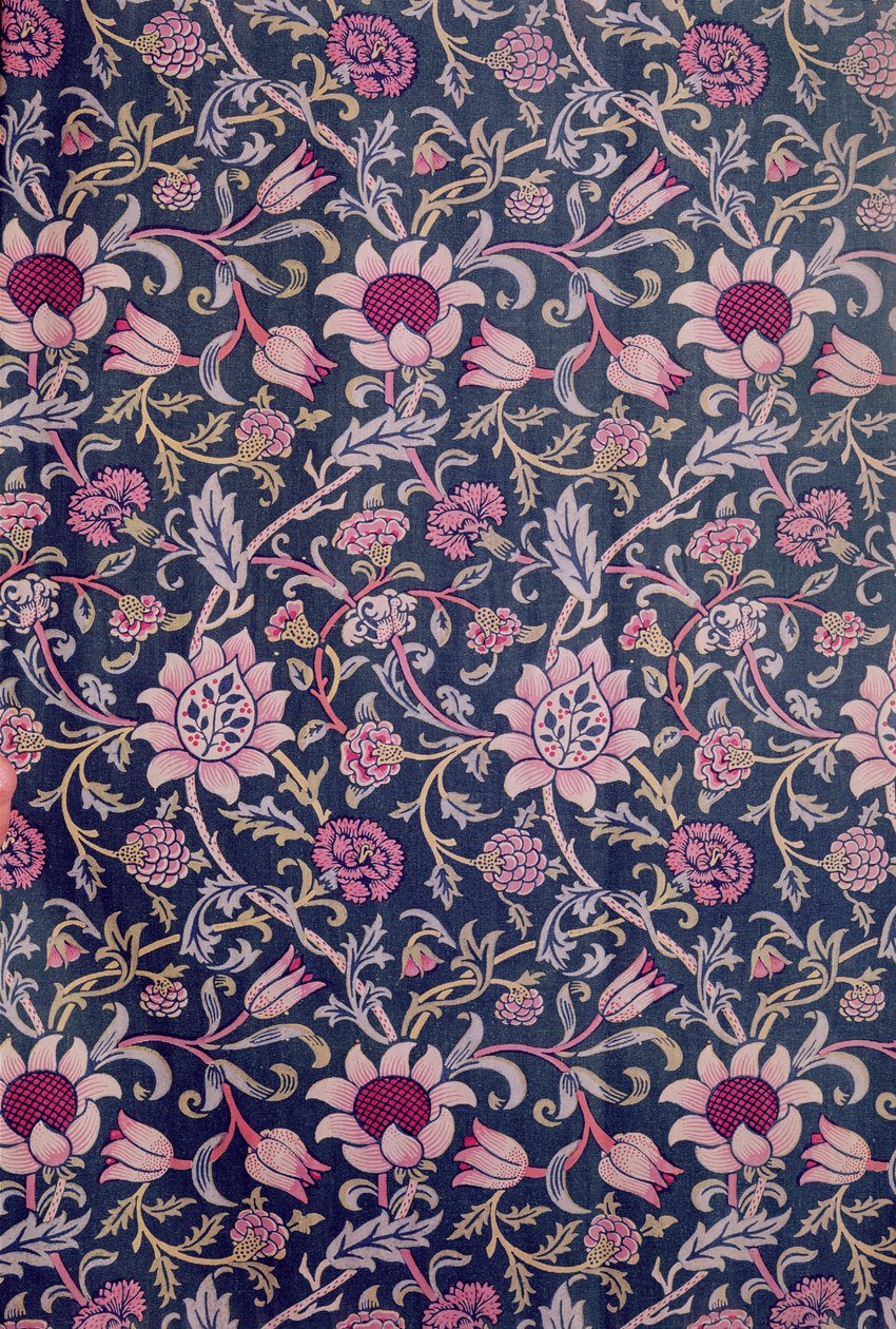 „Evenlode” szövet, a Hammersmith Terrace-től, 1883 alkotó: William Morris