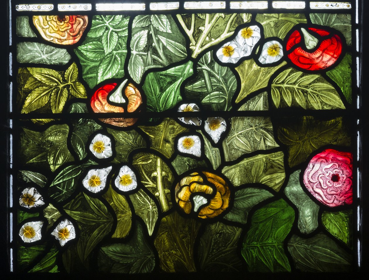 Virágos részlet alkotó: William Morris