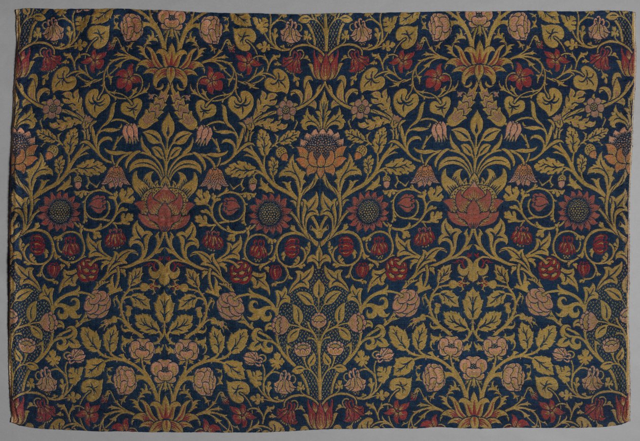Violet és Columbine, 1883. alkotó: William Morris