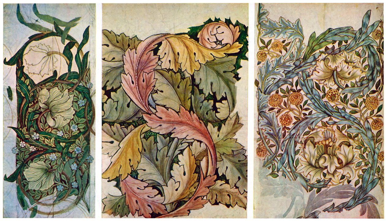 William Morris munkarajzai 1834-1896, 1934. alkotó: William Morris