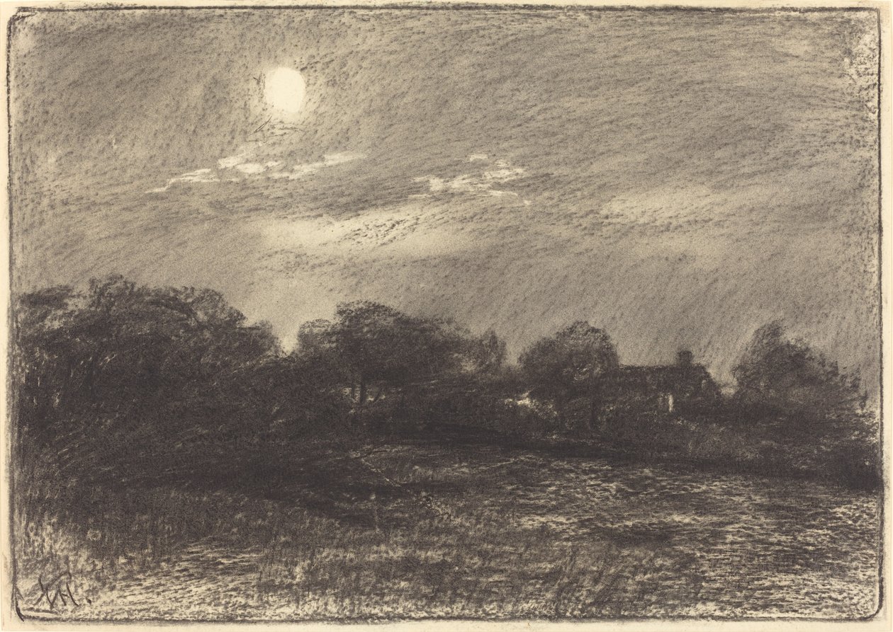 Este, Tanyai táj alkotó: William Morris Hunt