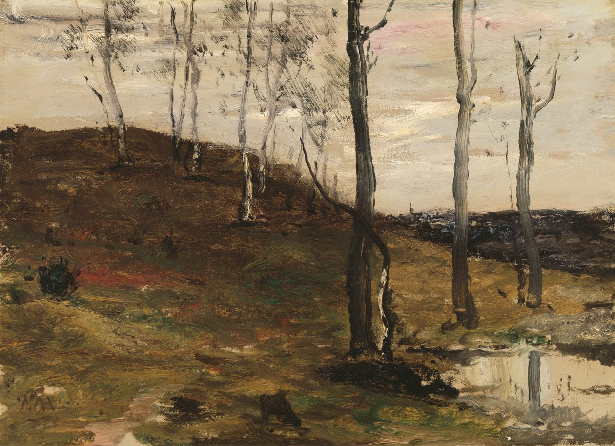 Domboldal fákkal, 187278. alkotó: William Morris Hunt
