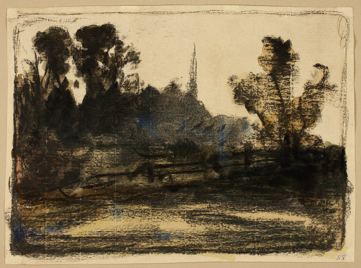 Tájkép alkotó: William Morris Hunt