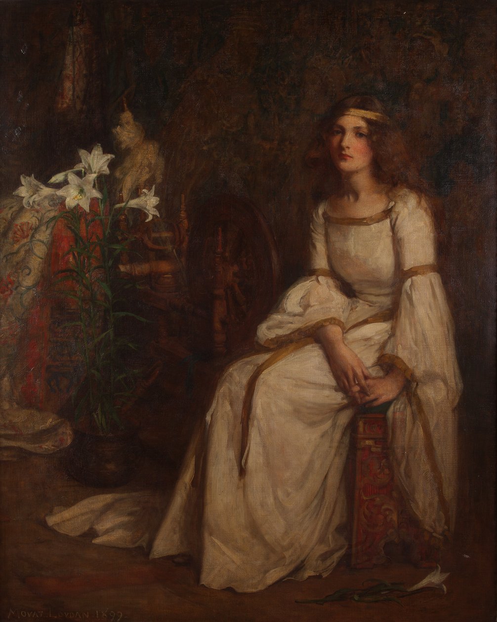 Elaine, 1899 alkotó: William Mouat Loudan
