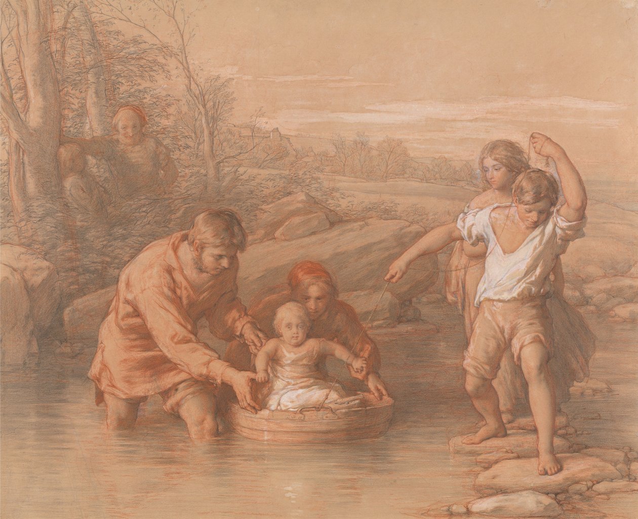 Rajz Az első utazáshoz alkotó: William Mulready